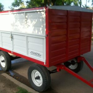 Acoplado taller con aro giratorio